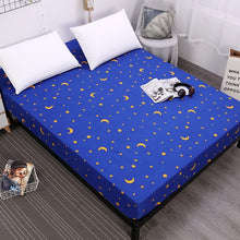 Load image into Gallery viewer, MECEROCK New Printing Bed Mattress Cover Waterproof Mattress Protector Pad Fitted Sheet Separated Water Bed Linens with Elastic