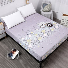Load image into Gallery viewer, MECEROCK New Printing Bed Mattress Cover Waterproof Mattress Protector Pad Fitted Sheet Separated Water Bed Linens with Elastic