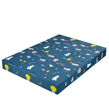 Load image into Gallery viewer, MECEROCK New Printing Bed Mattress Cover Waterproof Mattress Protector Pad Fitted Sheet Separated Water Bed Linens with Elastic