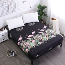 Load image into Gallery viewer, MECEROCK New Printing Bed Mattress Cover Waterproof Mattress Protector Pad Fitted Sheet Separated Water Bed Linens with Elastic