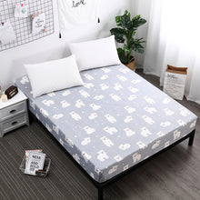 Load image into Gallery viewer, MECEROCK New Printing Bed Mattress Cover Waterproof Mattress Protector Pad Fitted Sheet Separated Water Bed Linens with Elastic