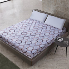 Load image into Gallery viewer, MECEROCK New Printing Bed Mattress Cover Waterproof Mattress Protector Pad Fitted Sheet Separated Water Bed Linens with Elastic