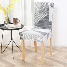 Load image into Gallery viewer, Floral Printing Stretch Elastic Chair Covers Spandex For Wedding Dining Room Office Banquet housse de chaise chair cover