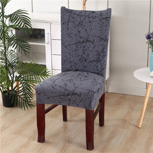 Load image into Gallery viewer, Floral Printing Stretch Elastic Chair Covers Spandex For Wedding Dining Room Office Banquet housse de chaise chair cover