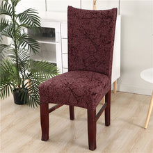 Load image into Gallery viewer, Floral Printing Stretch Elastic Chair Covers Spandex For Wedding Dining Room Office Banquet housse de chaise chair cover
