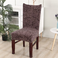 Load image into Gallery viewer, Floral Printing Stretch Elastic Chair Covers Spandex For Wedding Dining Room Office Banquet housse de chaise chair cover